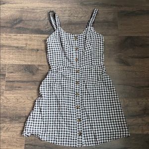 Checkered Hollister dress